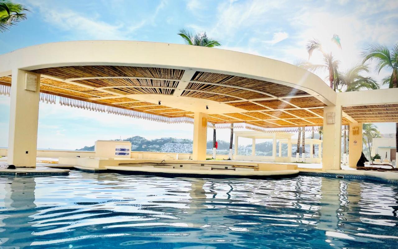 Espectacular Apto a pie de Playa con vista al mar Manzanillo Exterior foto