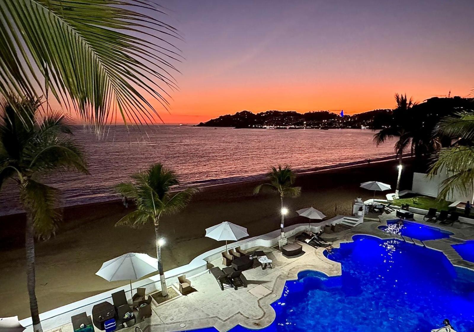Espectacular Apto a pie de Playa con vista al mar Manzanillo Exterior foto